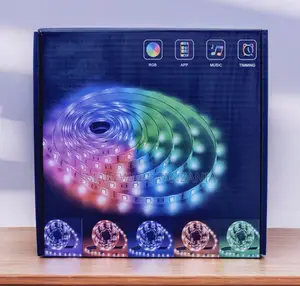 RGB Led Strip Lights - App Control, Music Reactive, Timing