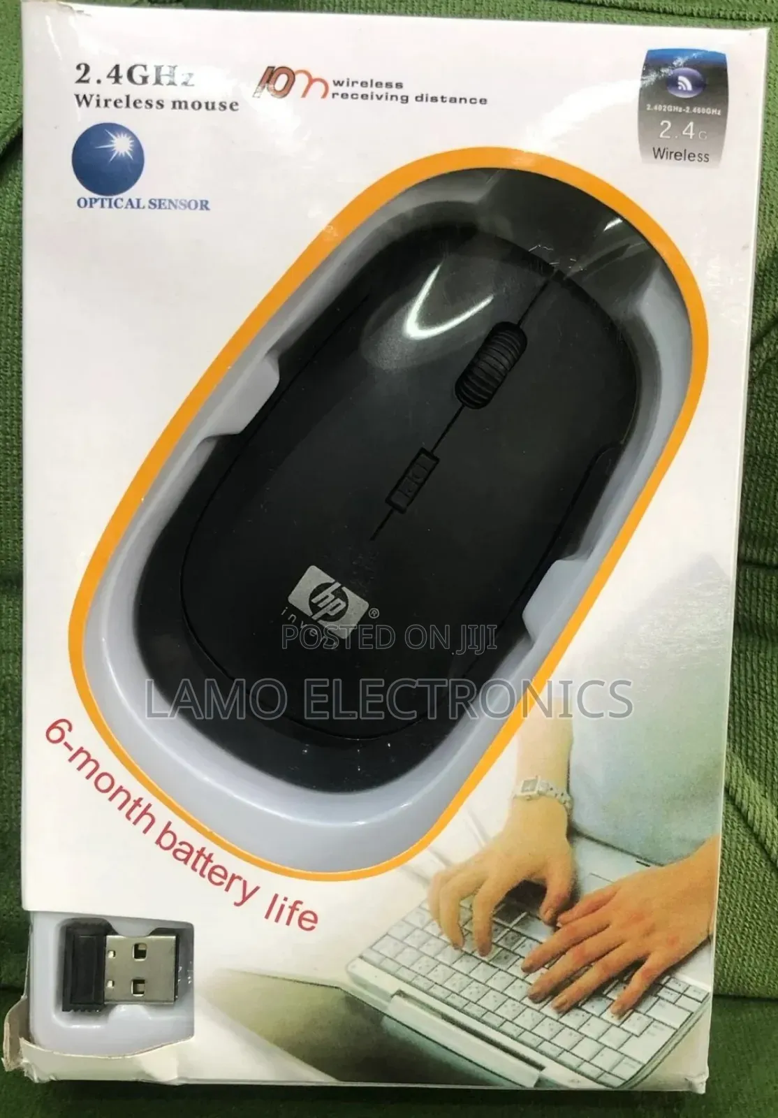 2.4ghz Wireless Mouse With Optical Sensor