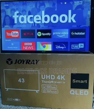 Joyray 43 Inches Smart Frameless