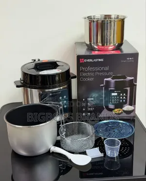 Everlasting Pressure Cooker Lita 7 Sufuria Mbili