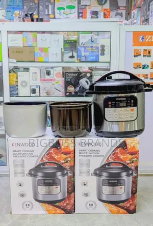Kenwood Pressure Cooker Liter 8 Sufuria Mbili