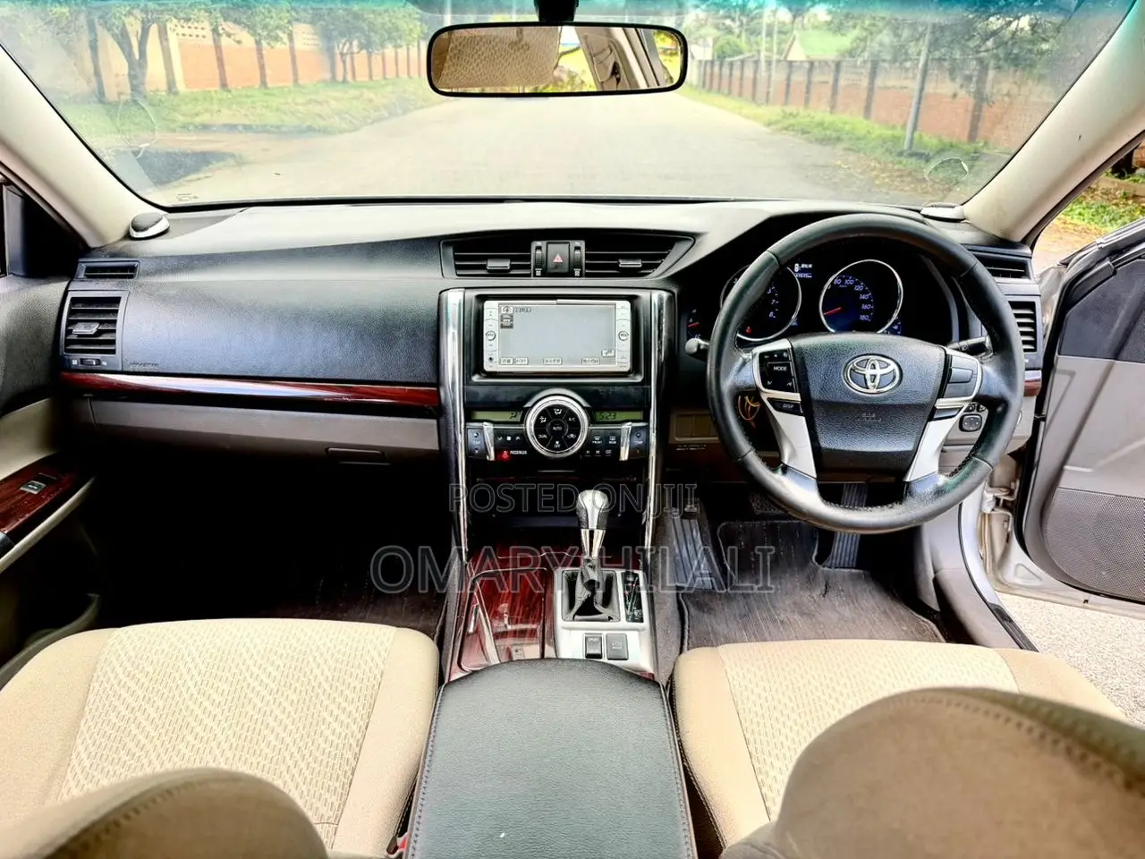 Toyota Mark X 2013 Silver