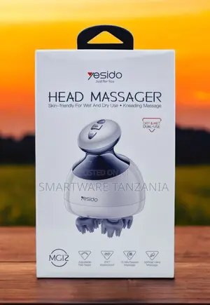 Yesido Head Massager Mg12 - Ipx7 Waterproof, Wet/Dry, 15 Min