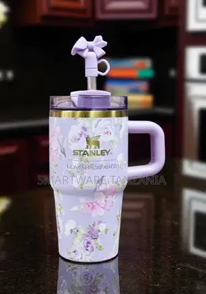 Stanley X Loveshackfancy Quencher H2.0 40oz Lavender Floral Tumbler