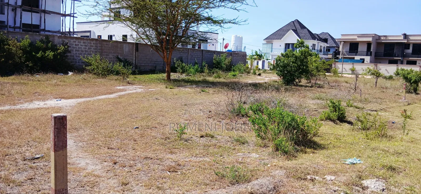 Eneo Sqmita 2216 Linauzwa Sqmita 1 Lk Mbweni.