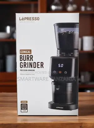 Lepresso Conical Burr Grinder Lp028 Precision Timer Coffee Grinder