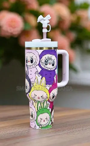 Stanley X Bubu Quencher H2.0 40oz Colorful Character Art Tumbler