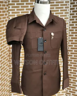 Bagozza Milano Brand New Safari Suits or Suti Za Kaunda Royally Best