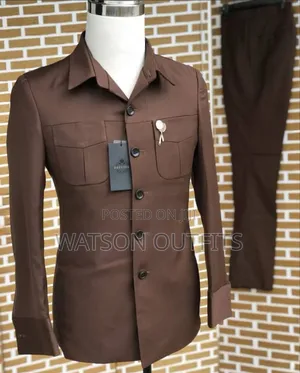 Bagozza Milano Brand New Safari Suits or Suti Za Kaunda Royally Best