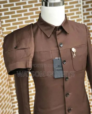 Bagozza Milano Brand New Safari Suits or Suti Za Kaunda Royally Best