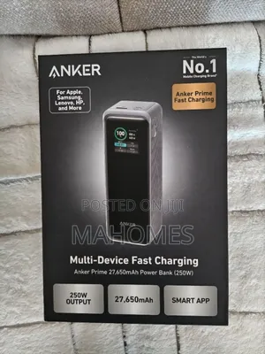 Anker Prime 27,650mah Powerbank (250 Watts)