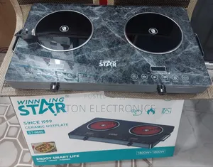 Winning Star Ceramic 2 Hotplate 1800+1800 Watts