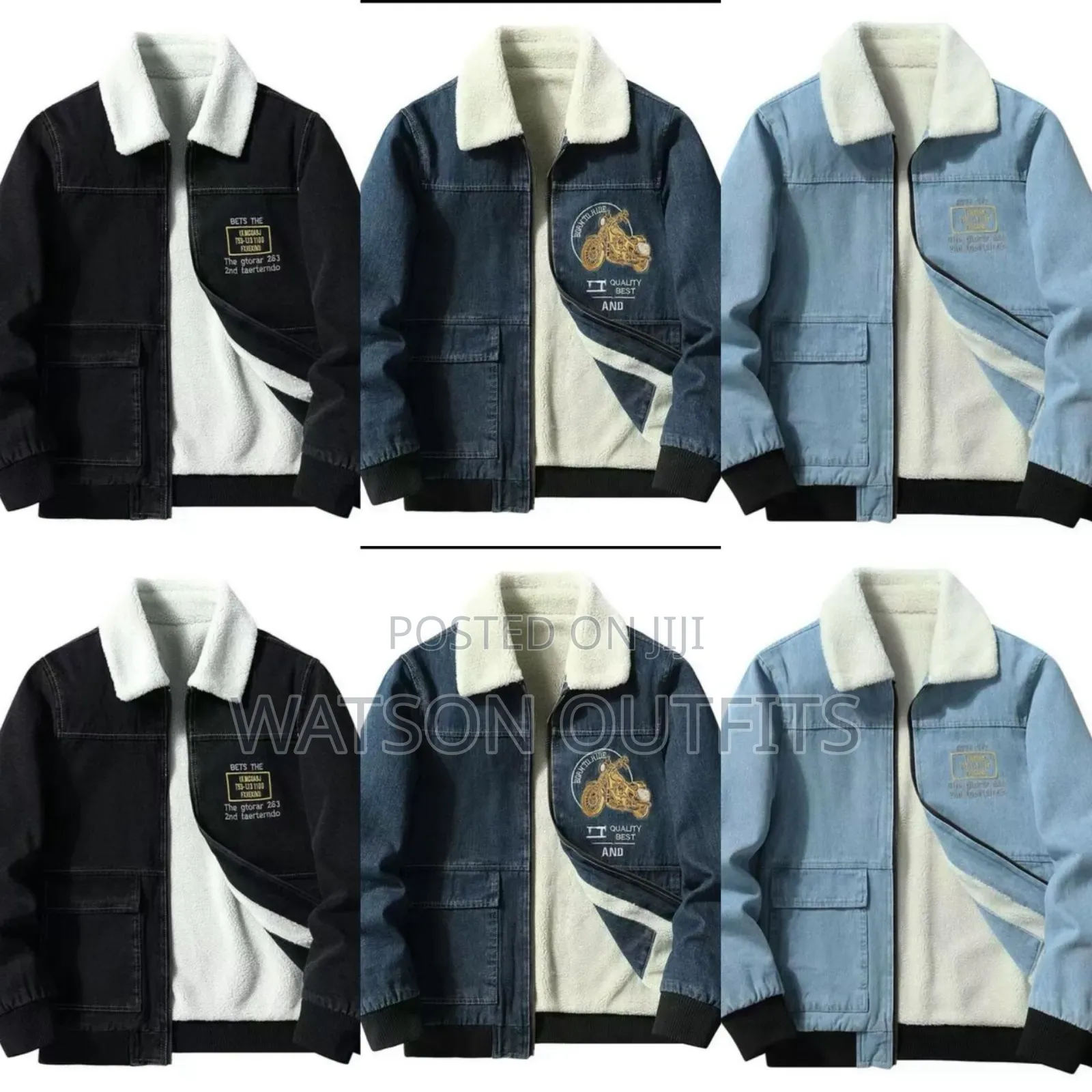 Zipper Closure Brand New Men's Original Jackets
