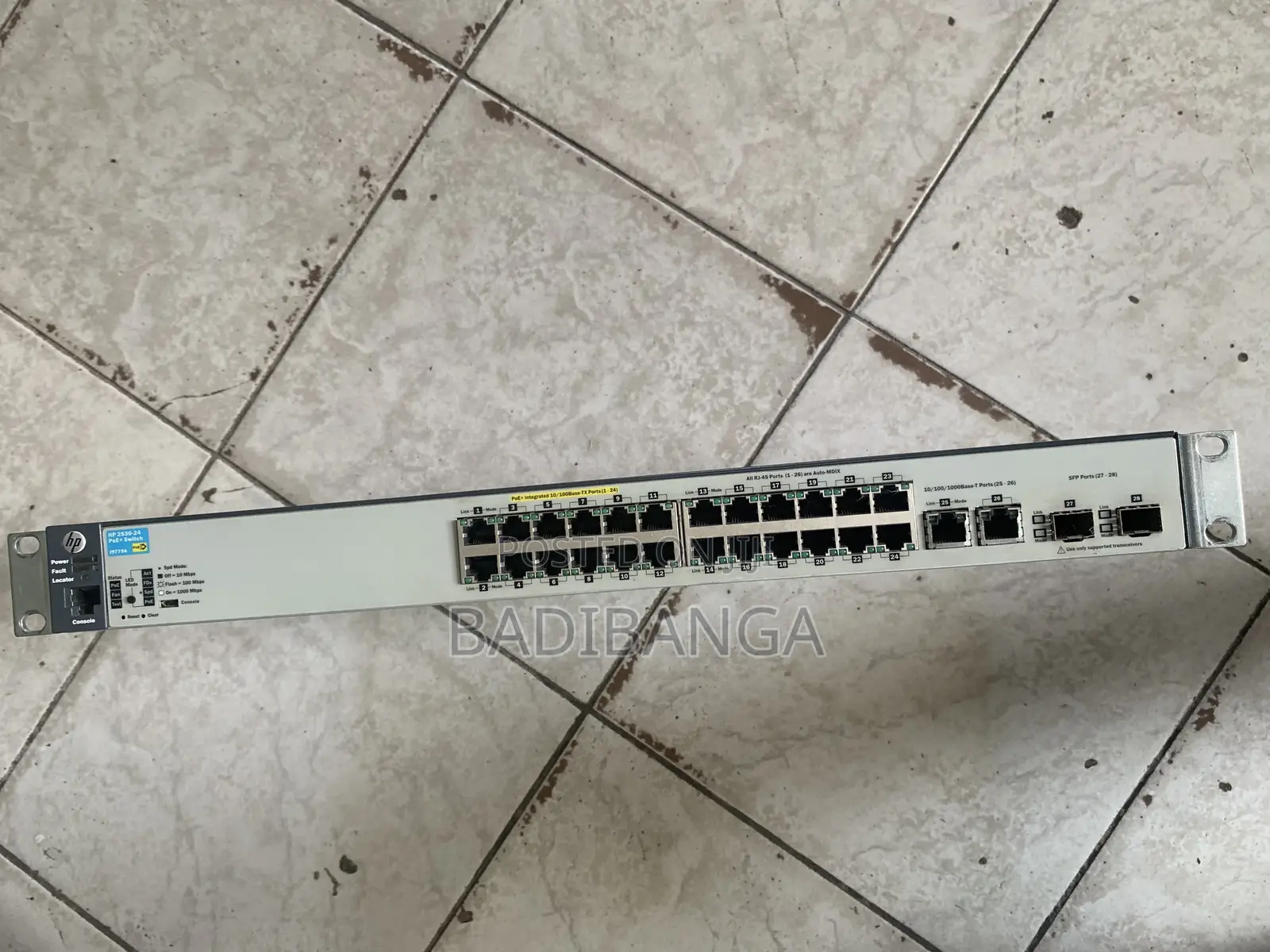 HP Aruba 2530‐24‐Poe+ Switch