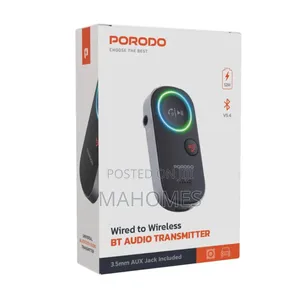 Wired to Wireless
Bt Audio Transmitter