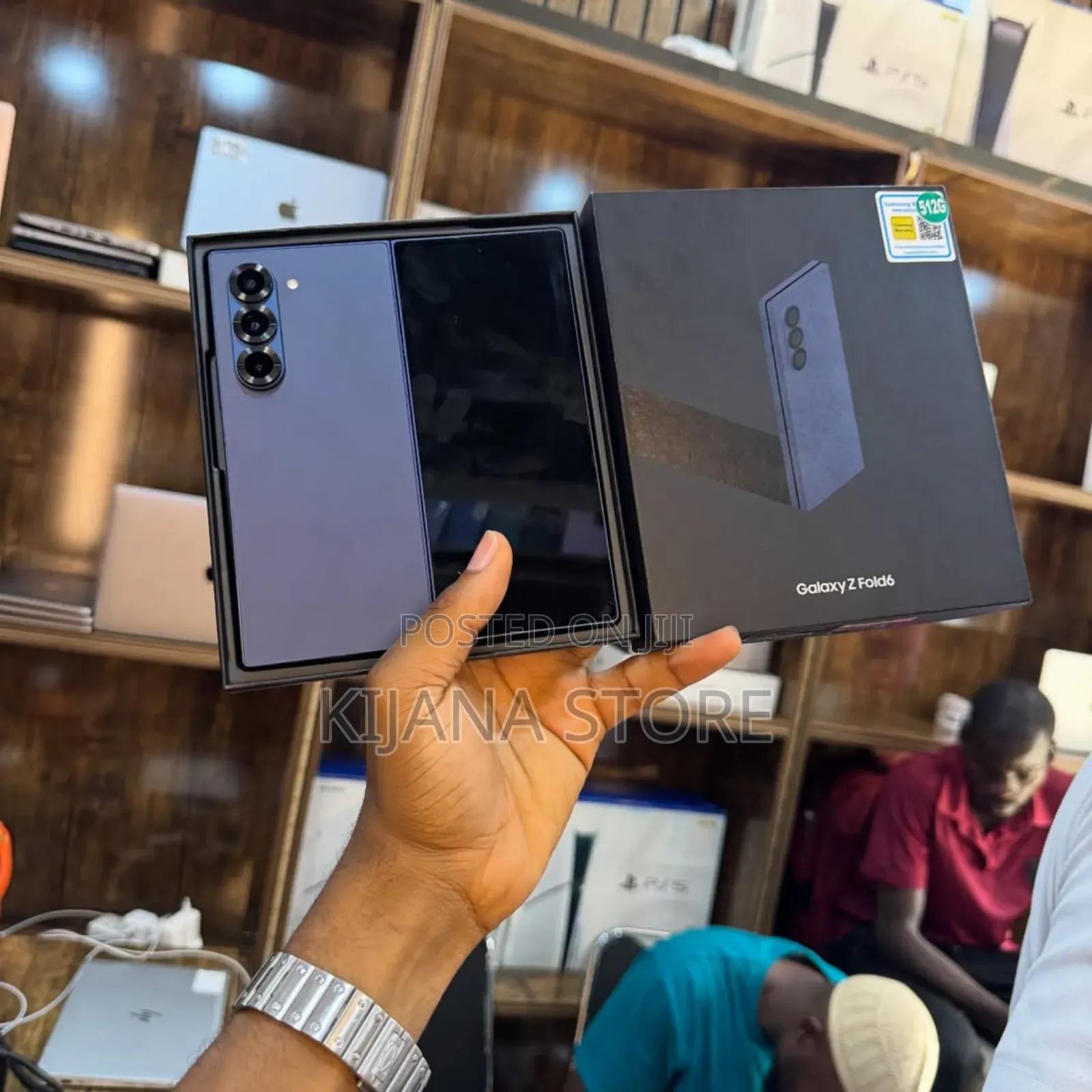 New Samsung Galaxy Z Fold6 256 GB Blue