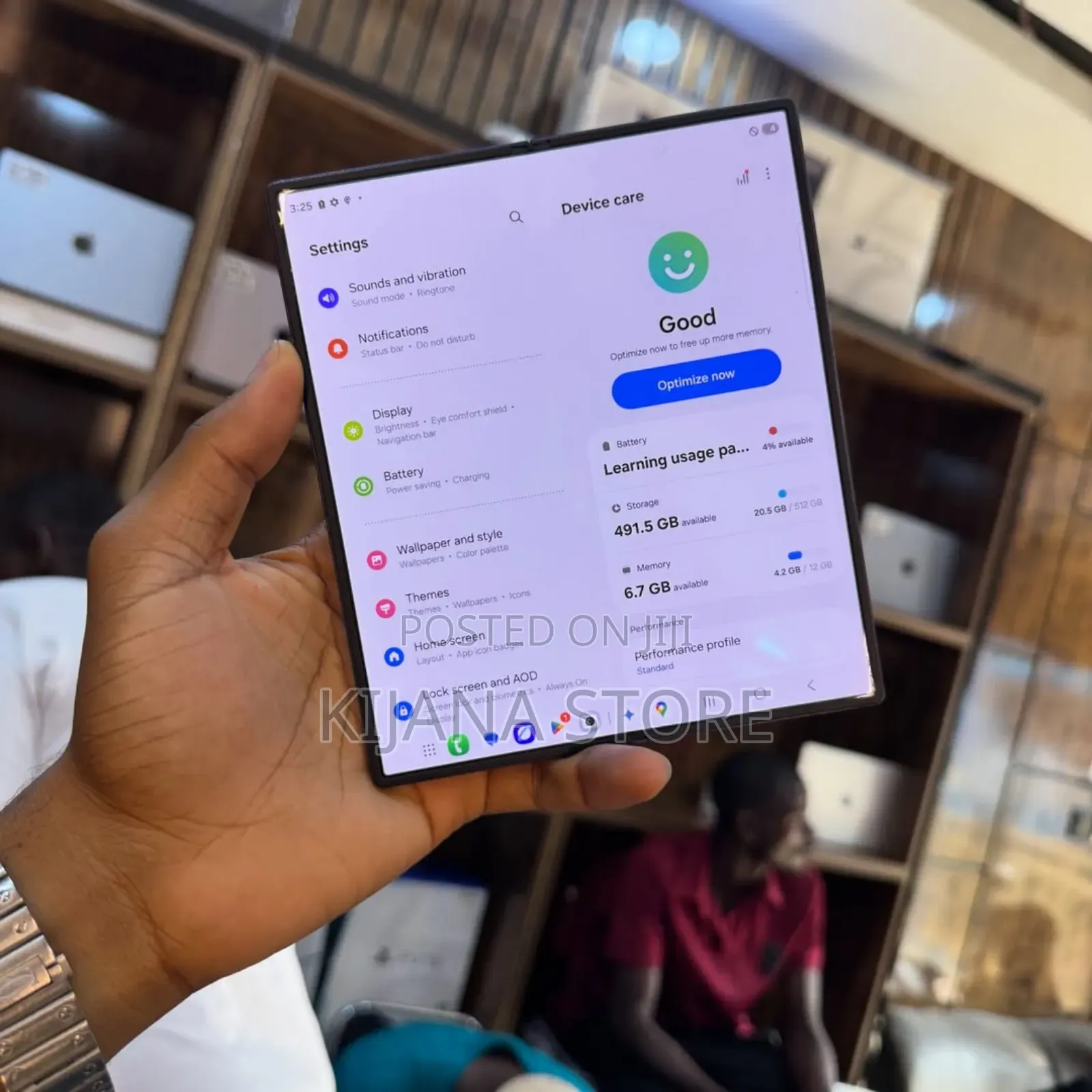 New Samsung Galaxy Z Fold6 256 GB Blue