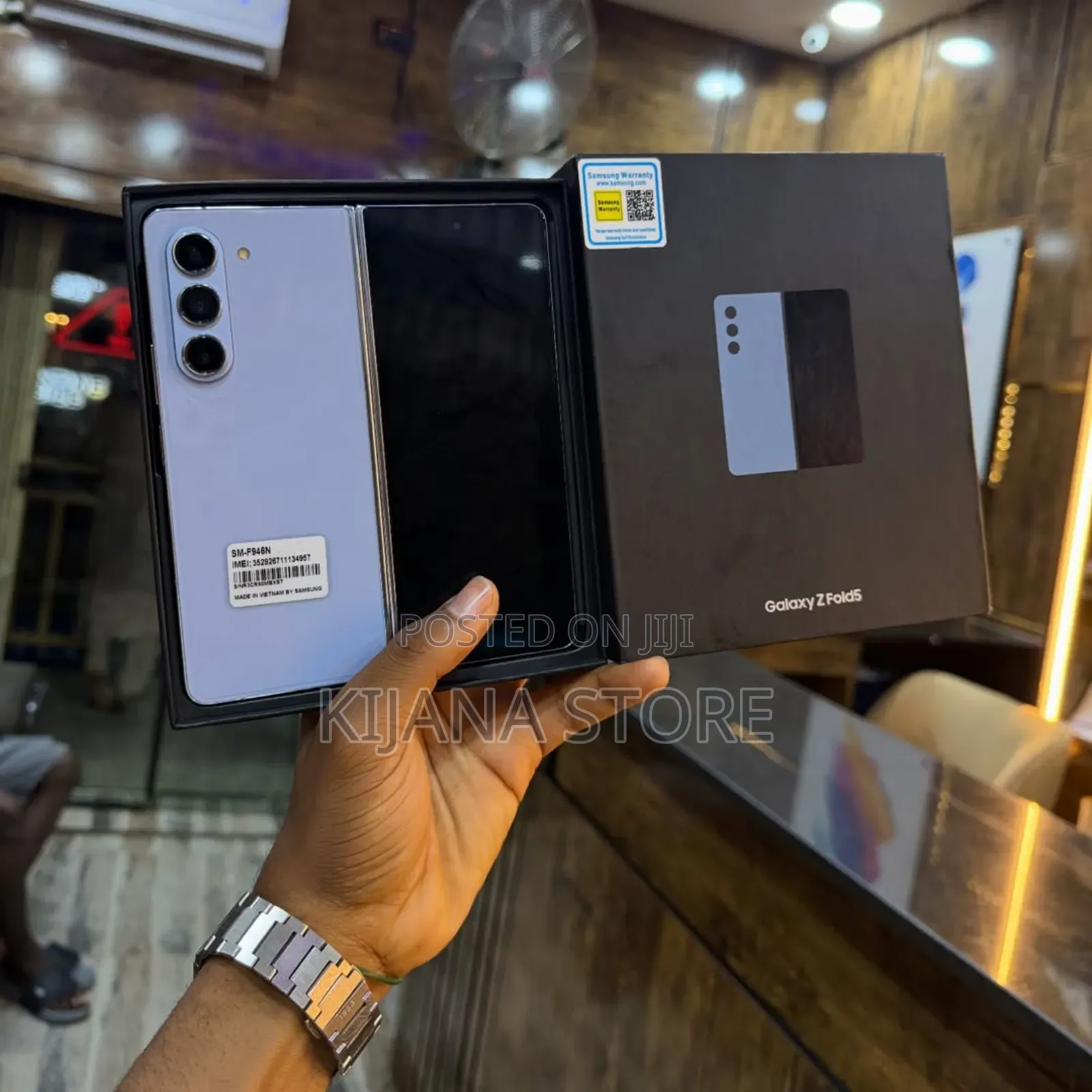 New Samsung Galaxy Z Fold 5 256 GB Blue