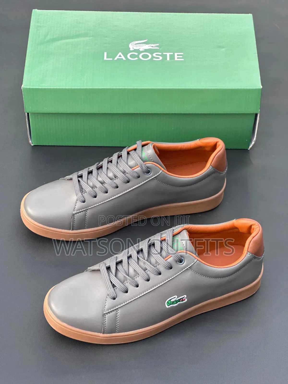 Lacoste Brand 4 Colours Men's Leather Shoes New and Original