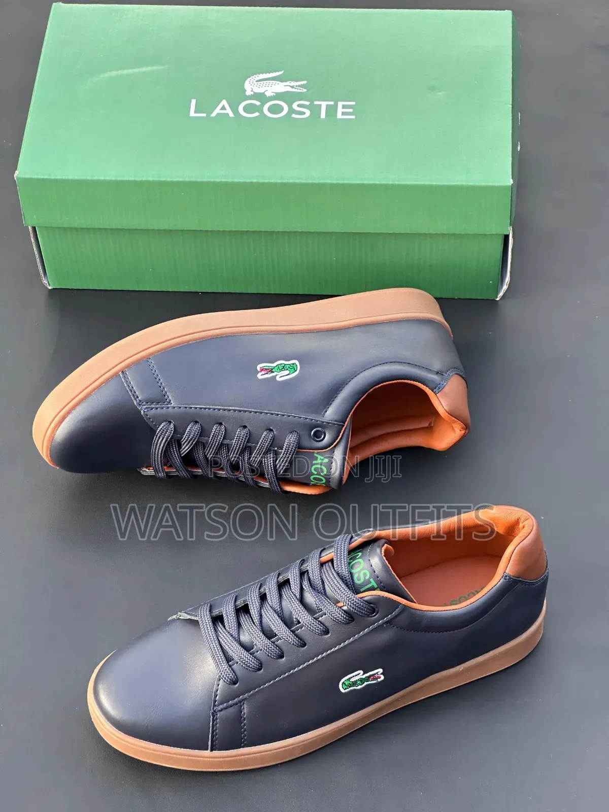 Lacoste Brand 4 Colours Men's Leather Shoes New and Original