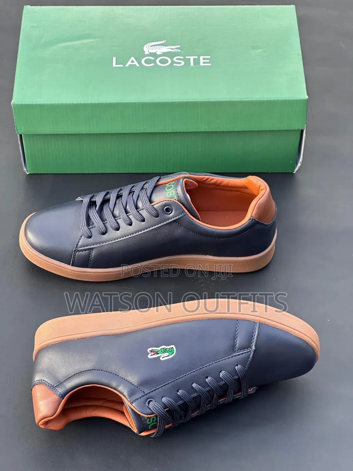 Lacoste Brand 4 Colours Men's Leather Shoes New and Original