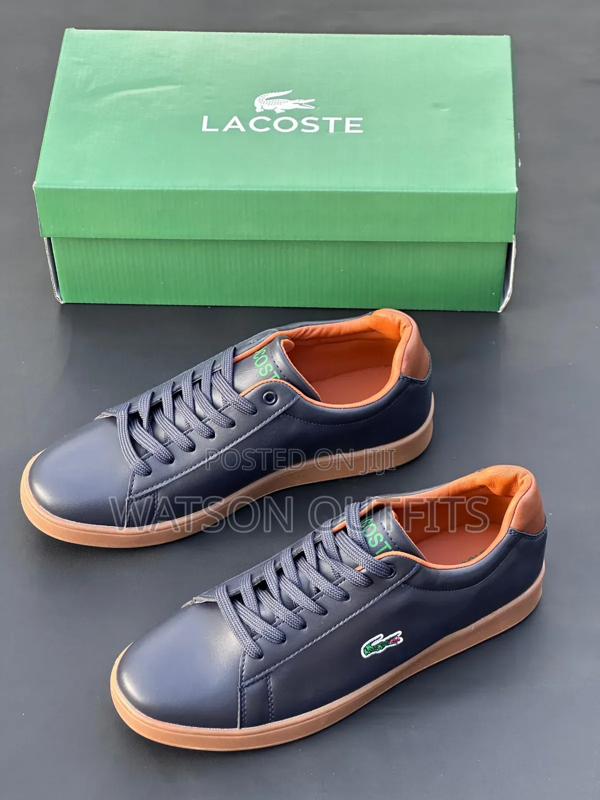 Lacoste Brand 4 Colours Men's Leather Shoes New and Original