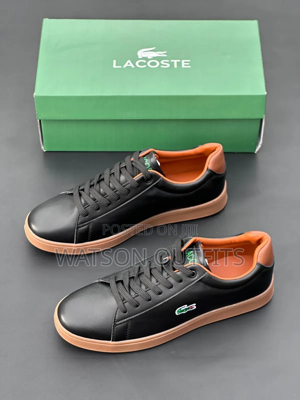 Lacoste Brand 4 Colours Men's Leather Shoes New and Original