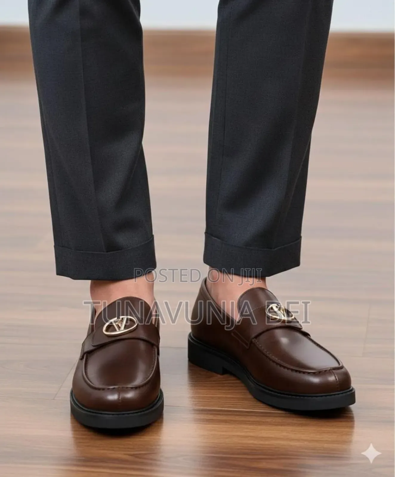 Valentino Leather Shoes Moccains 