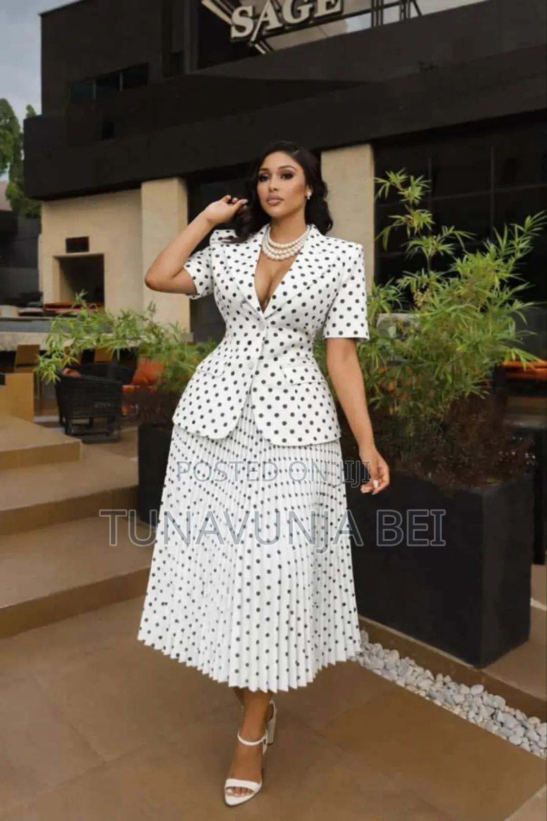 2pc Skirt Available ( Suit)