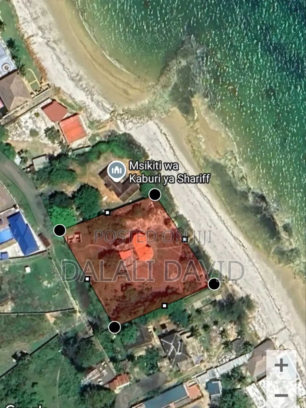 Beach Plot for Sale at Bahari Beach
