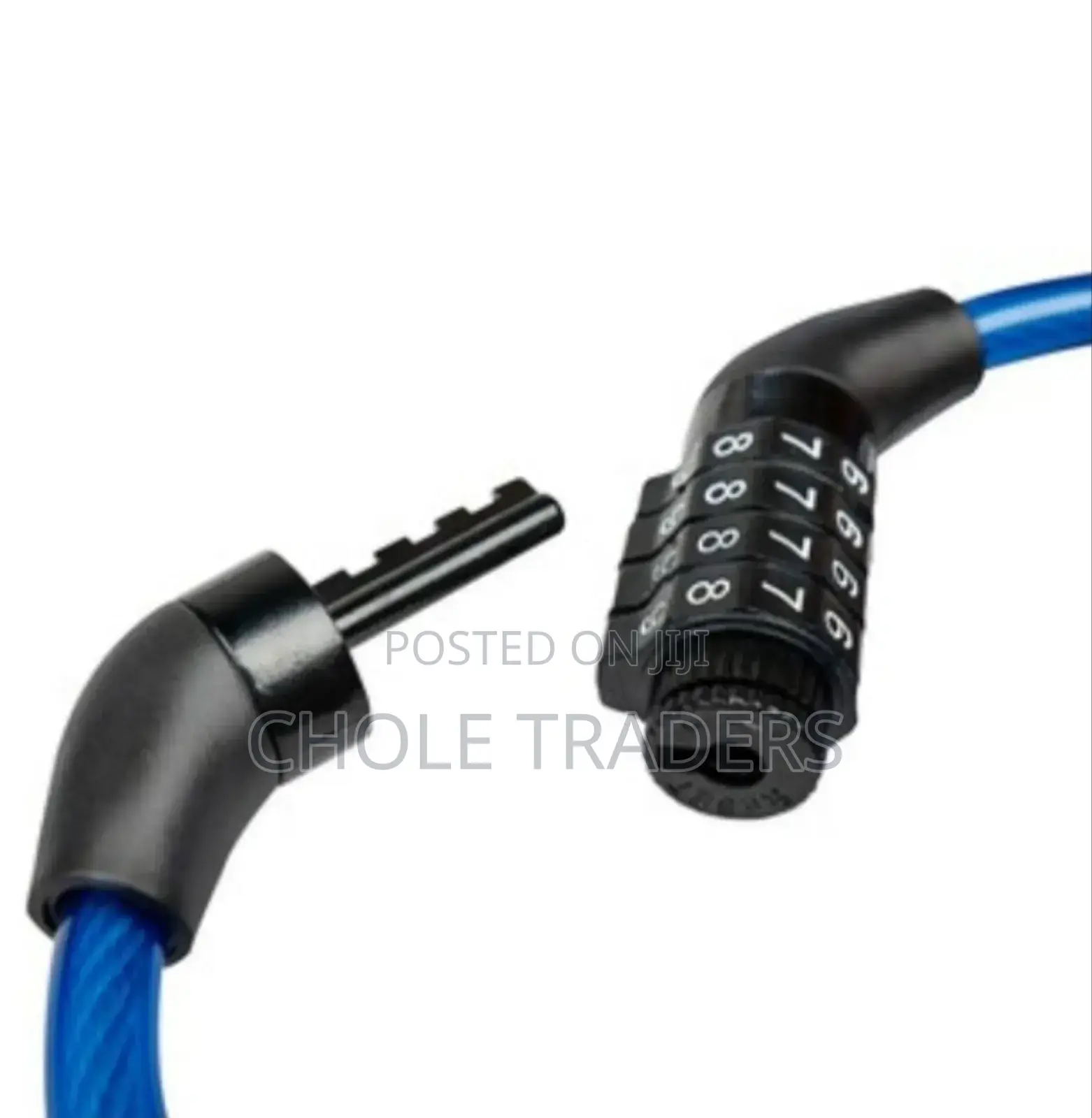 Code Type Anti Theft Bicycles / Motorcycles Cable Locks