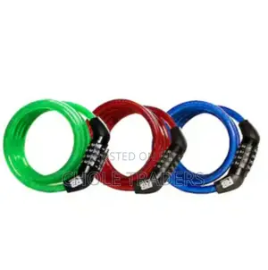 Code Type Anti Theft Bicycles / Motorcycles Cable Locks