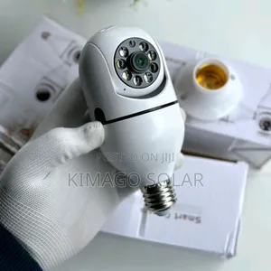 Camera Ya Bulb PTZ E27 Wifi Indoor Hidden Spy Na Night Vision