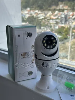 E27 PTZ Panoramic Wifi Bulb Kwa Nyumba Salama Na Rahisi
