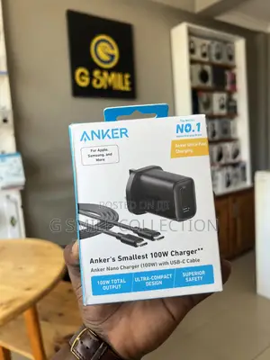 Anker Nano Charger (100w) With Usb-C Cable