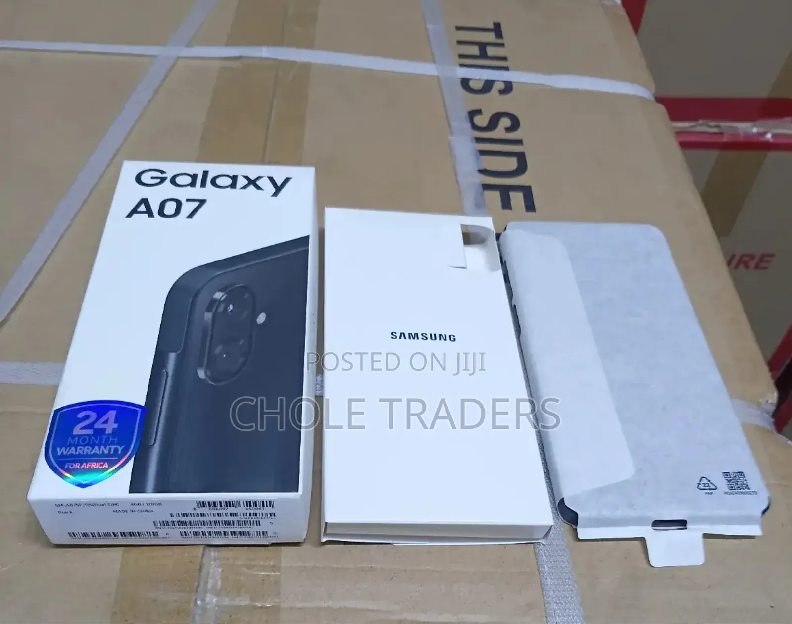 New Samsung Galaxy A07 4G 128 GB Black