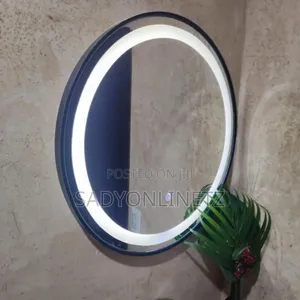 Led Bathroom Mirror With Smart Touch Button 60×60cm