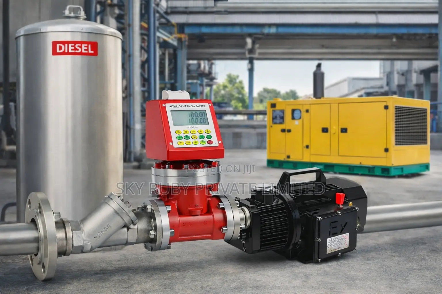 Generator Fuel Consumption Monitoring