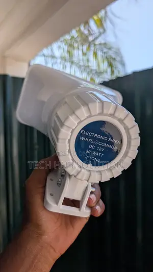 Electronic Siren Horn (Loud Alarm Sound)