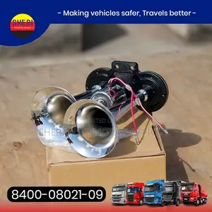 Universal Bus Truck Horn Short 12-24v (Convex Back Cover)