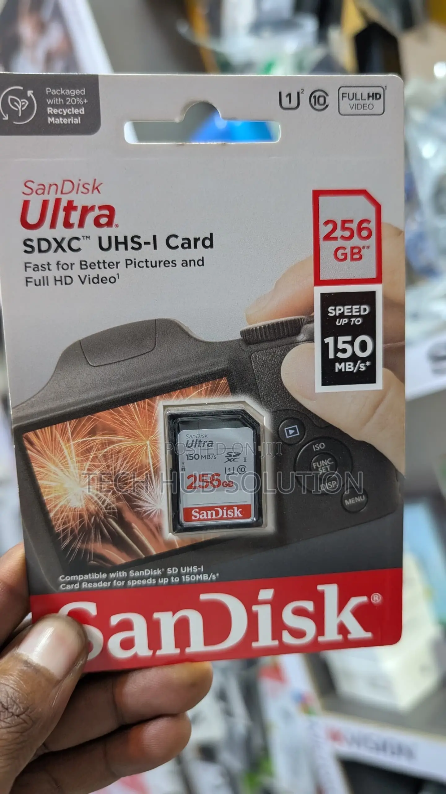 Sandisk Ultra SDXC Uhs-I Card 256gb