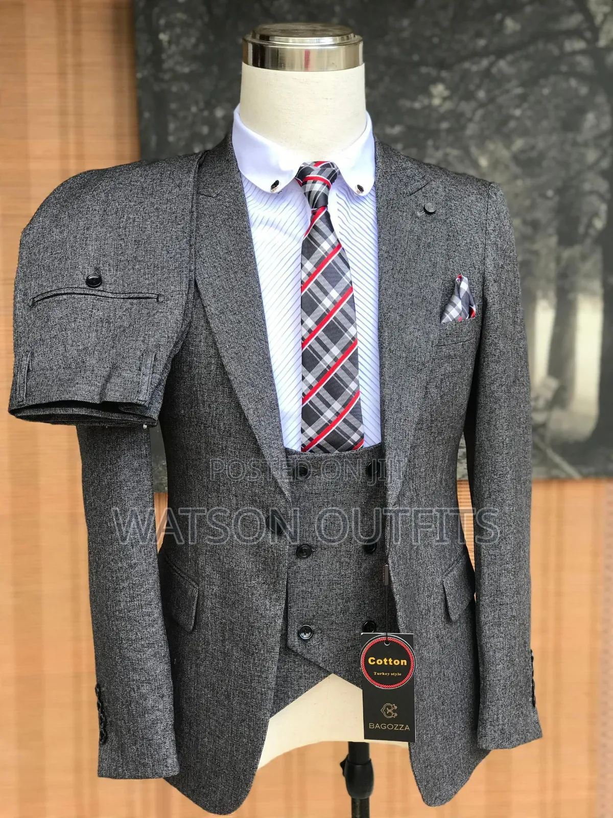 Bagozza Brand New Men's Original Suits for Official Dressing