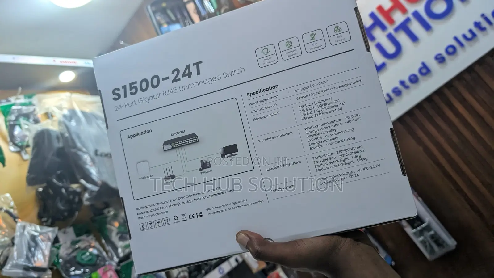 Bdcom S1500-24t 24-Port