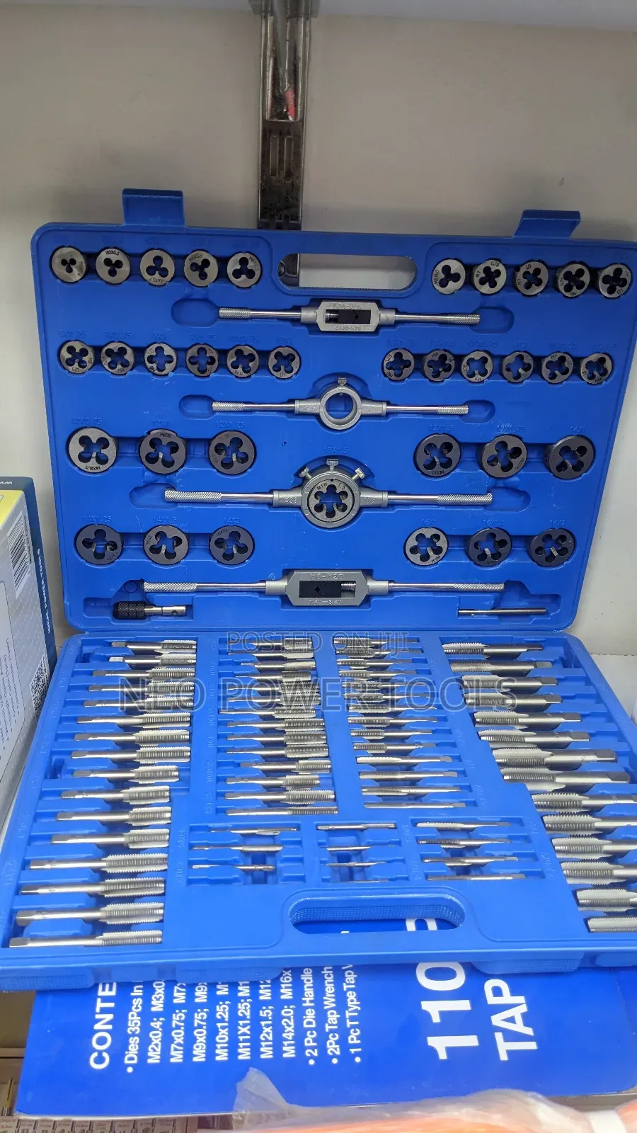 Tap and Die Set 110pcs