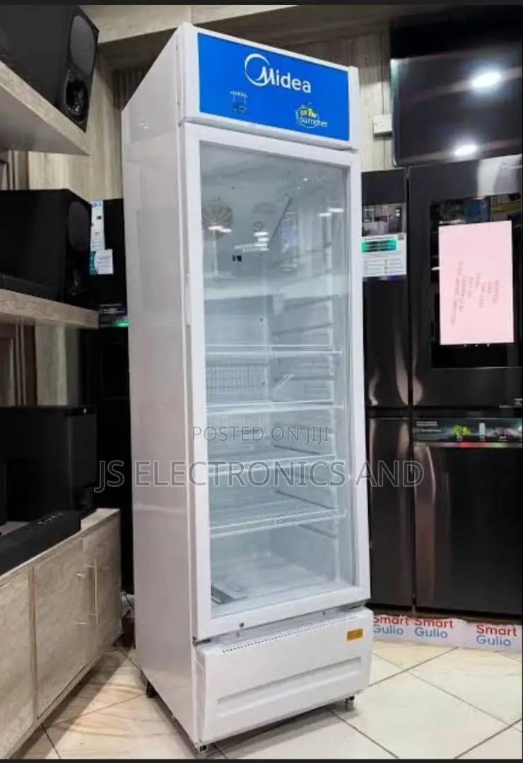 Midea Showcase Display Capacity Liter 210 Single Door Glass