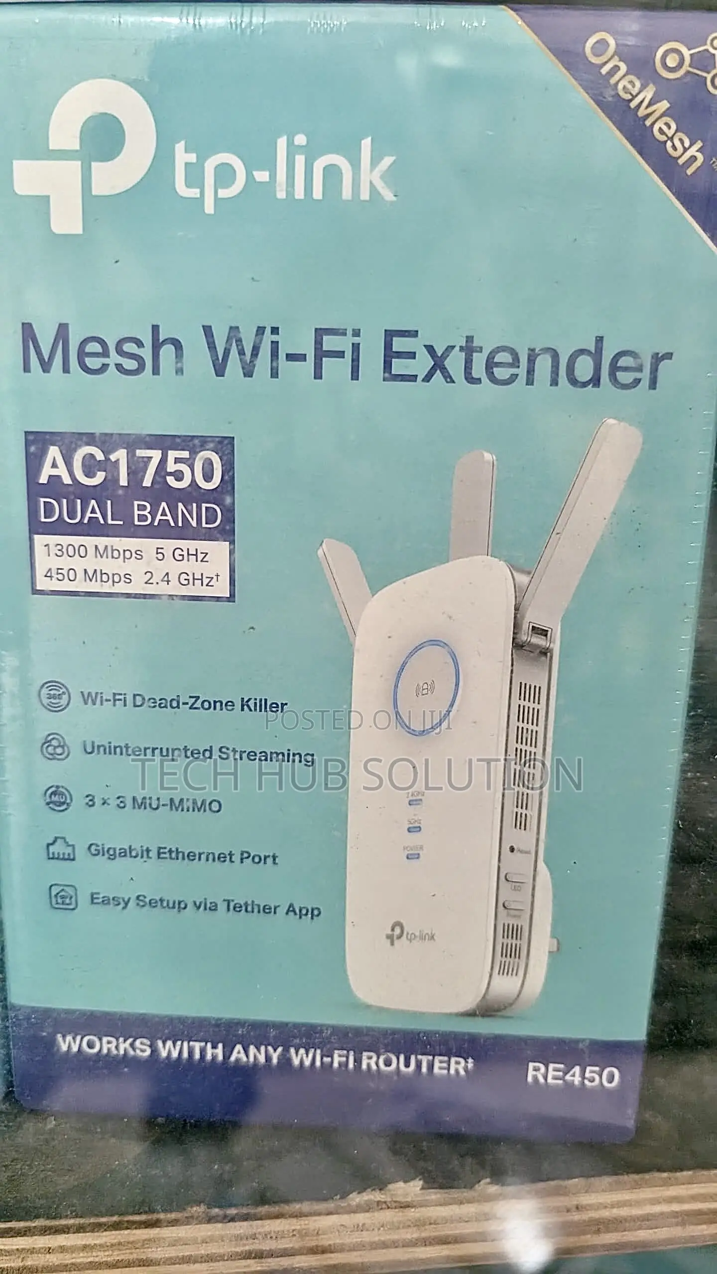 Tp-Link Ac1750 Wi-Fi Range Extender Re450 (Dual Band)