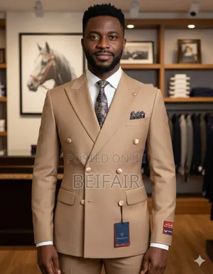 Khaki Six Button