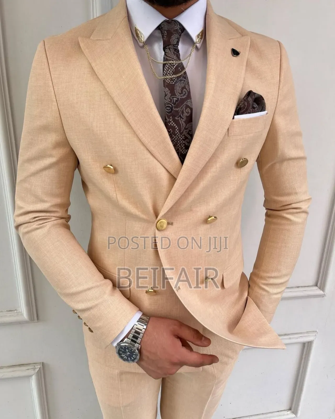 Khaki Chengachenga Suit