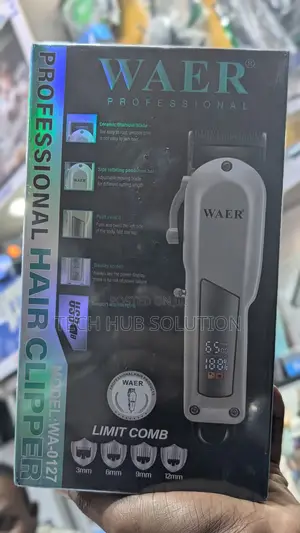 Waer Professional Hair Clipper Wa-0127