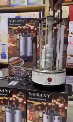 Sokany Electric Skewers Portable Power 1000w Warranty One Year P